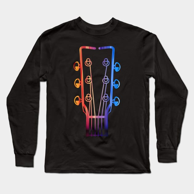 Colored guitar Long Sleeve T-Shirt by nedjm